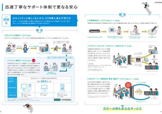 迅速丁寧なサポート体制で更なる安心
